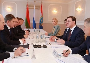 О визите в Самарскую область Чрезвычайного и Полномочного Посла Республики Беларусь в Российской Федерации И.Петришенко